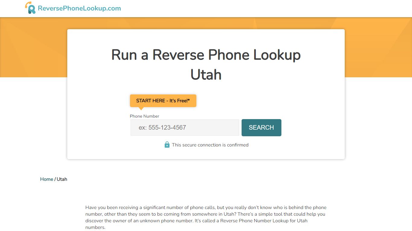 Utah Reverse Phone Lookup - Search Numbers To Find The Owner